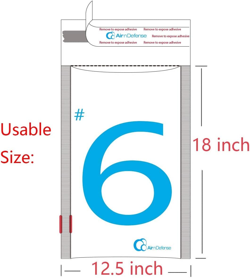 #6 12.5x19 Kraft Bubble Padded Envelopes Mailers Yellow Shipping Bag AirnDefense