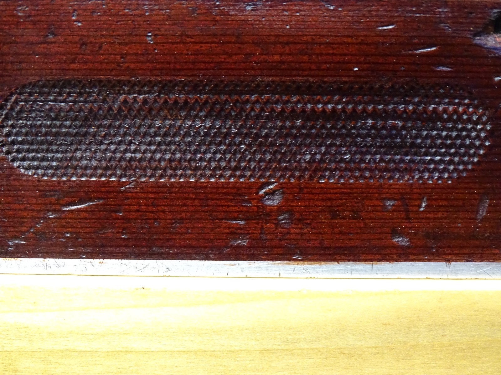 Goodell Pratt Roland Stetson Patent No 6024 Mahogany Aluminum Bound Level