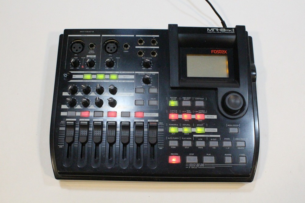 Fostex MR-8 MKII Digital Multitrack Recorder Black MR8 MK2 Multitracker Works