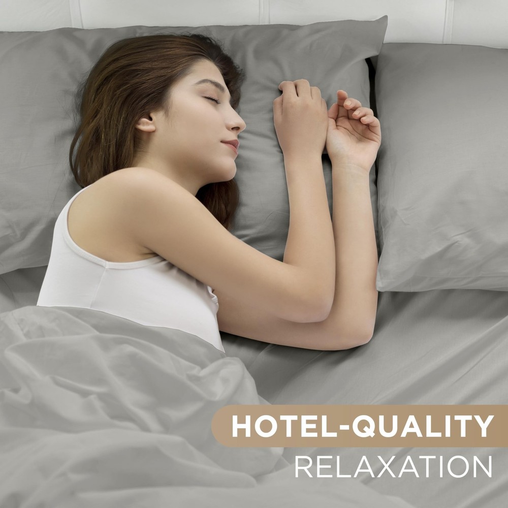 Martex T700 Sheets Pair, Standard Pillowcase, Limestone 2 Count