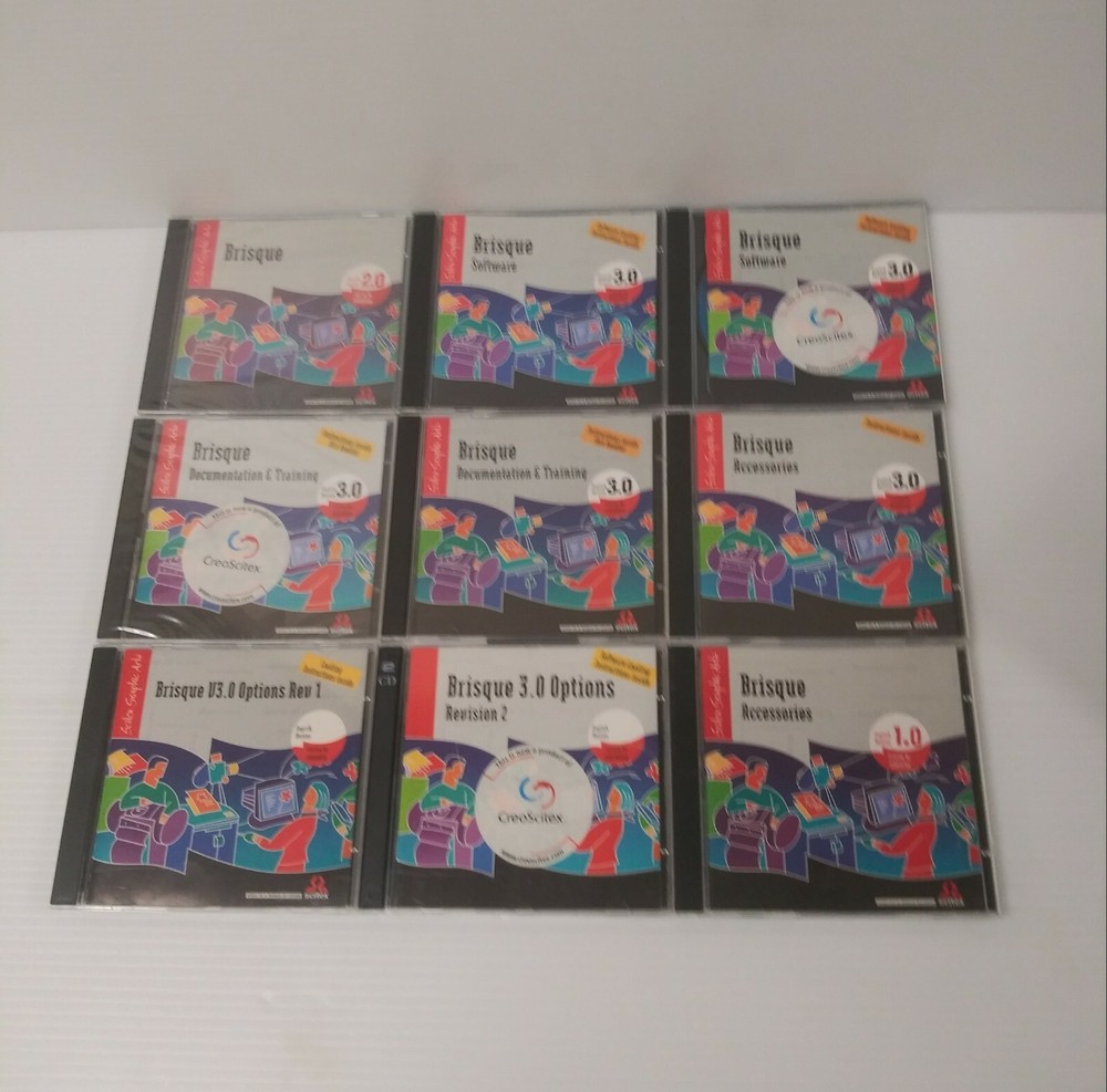 Scitex Assorted Software (Lot Of 17)