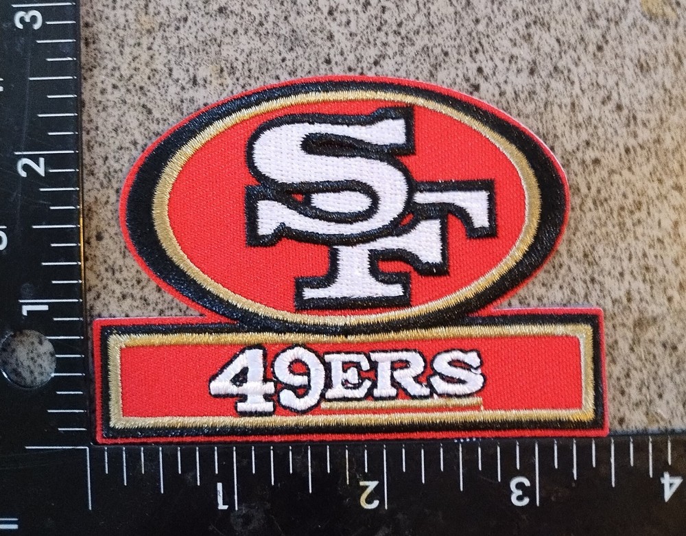 SAN FRANCISCO 49ers IRON ON PATCH