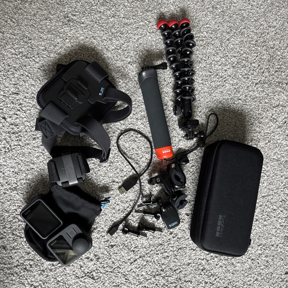 Go Pro Max & GoPro HERO12 Black 2 Camera Bundle