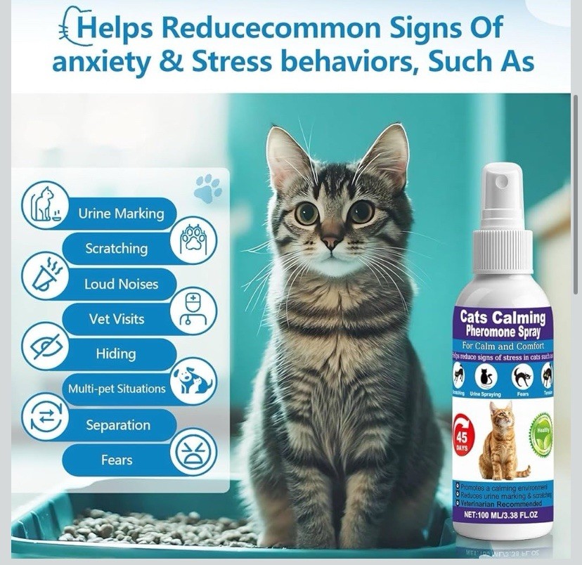 Cat Calming Pheromone Spray