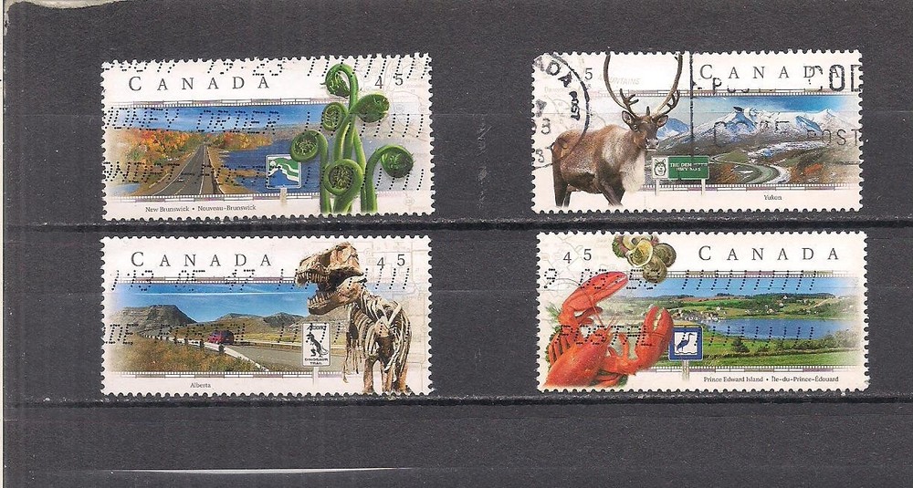 Canada #1739-1742  used
