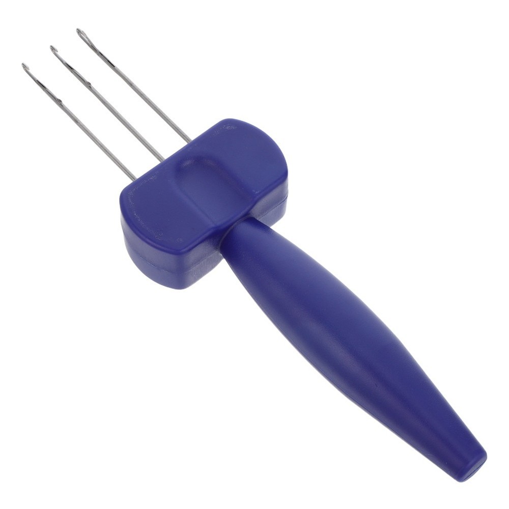DIY Weaving Tool: Crochet Hook with Latch-Hook | Handheld Cord Maker for Craft