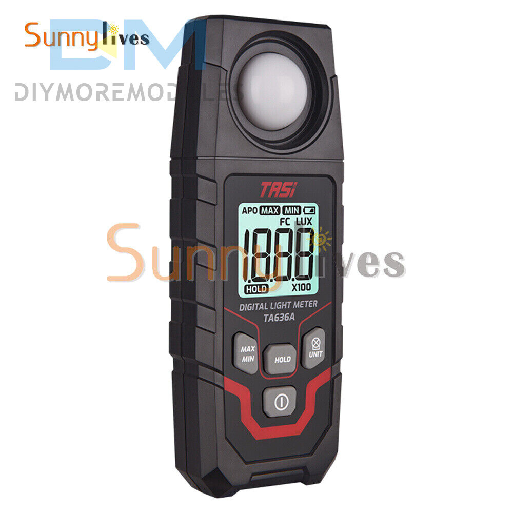 Handheld Digital Light Lux Meter Illuminometer Luminometer 0.1~20000Lux Detector