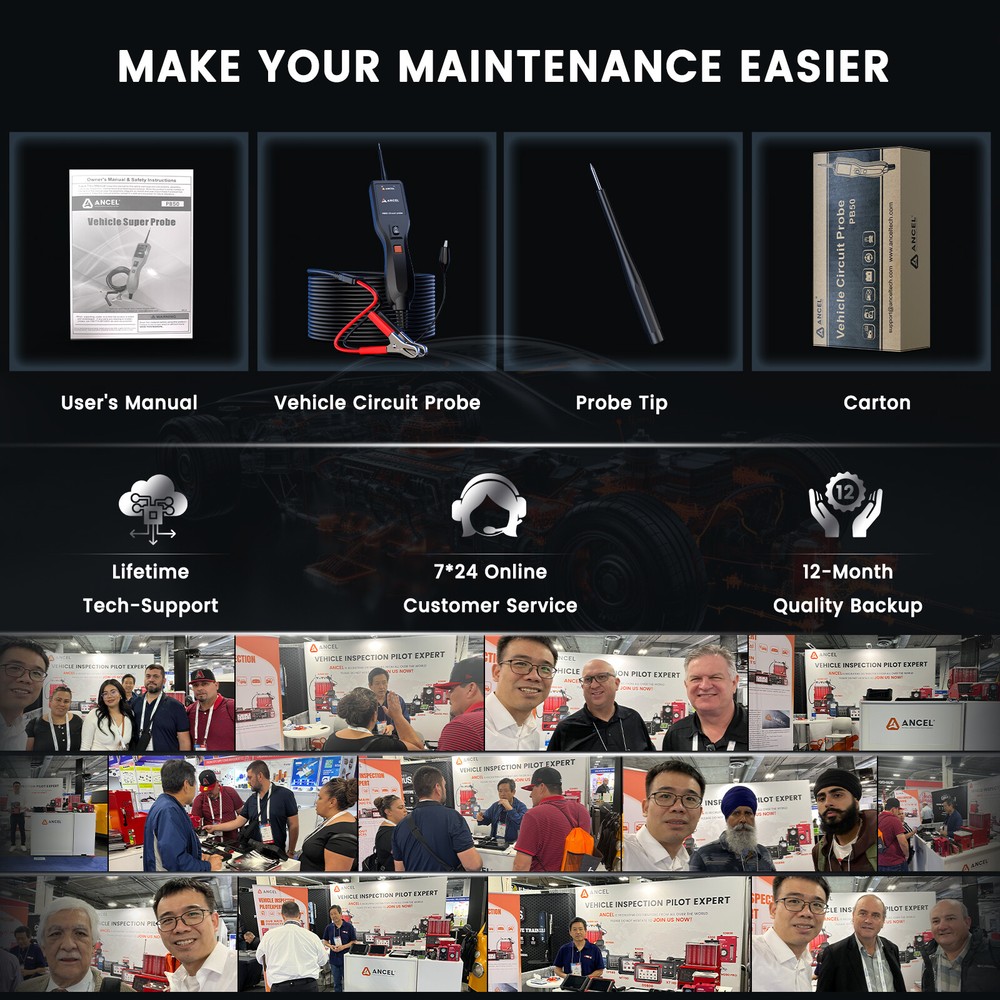 12v 24v Volt Car Power Circuit Probe Test Resistance Component Activation Test