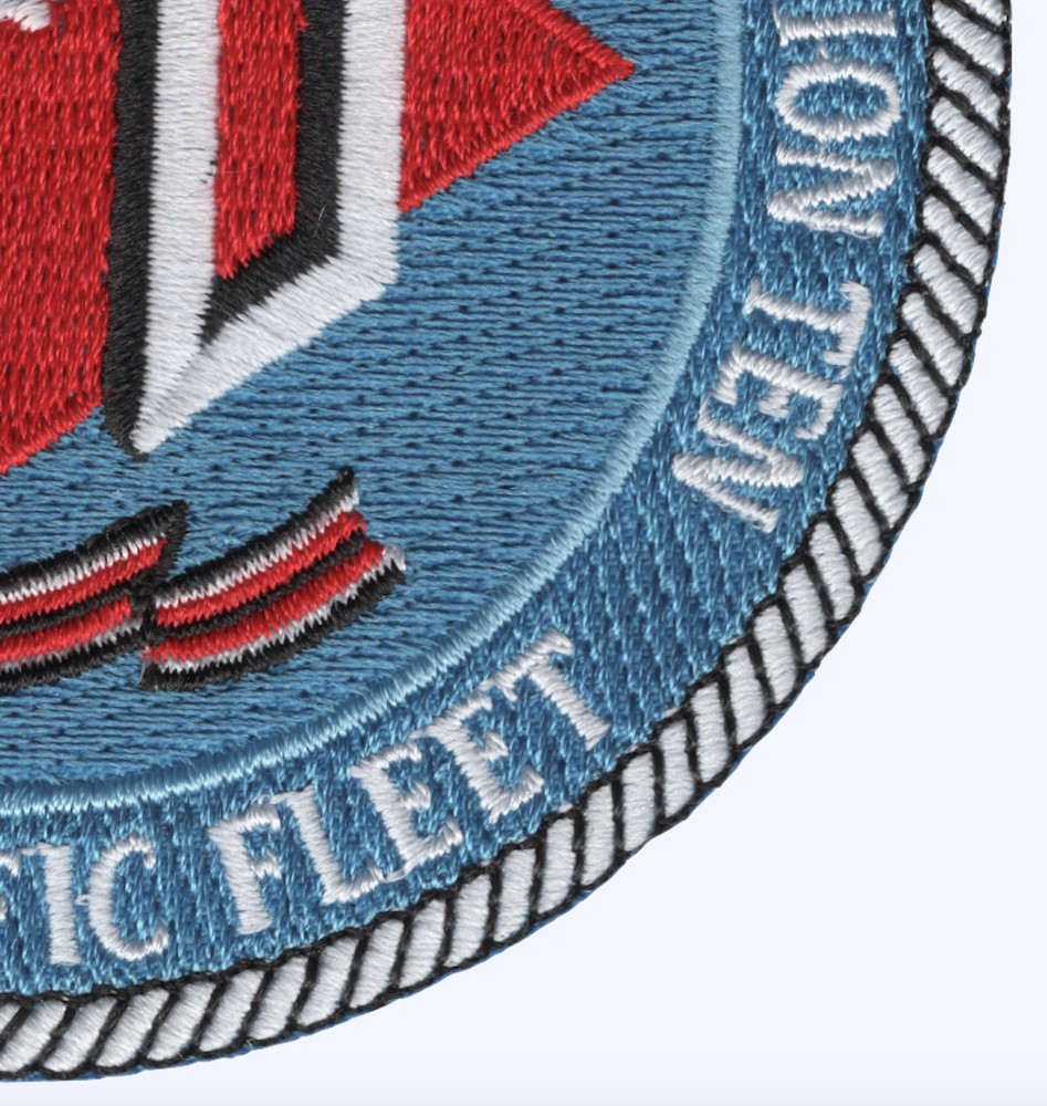 10th Mobile Construction Battalion Patch Pacific Fleet