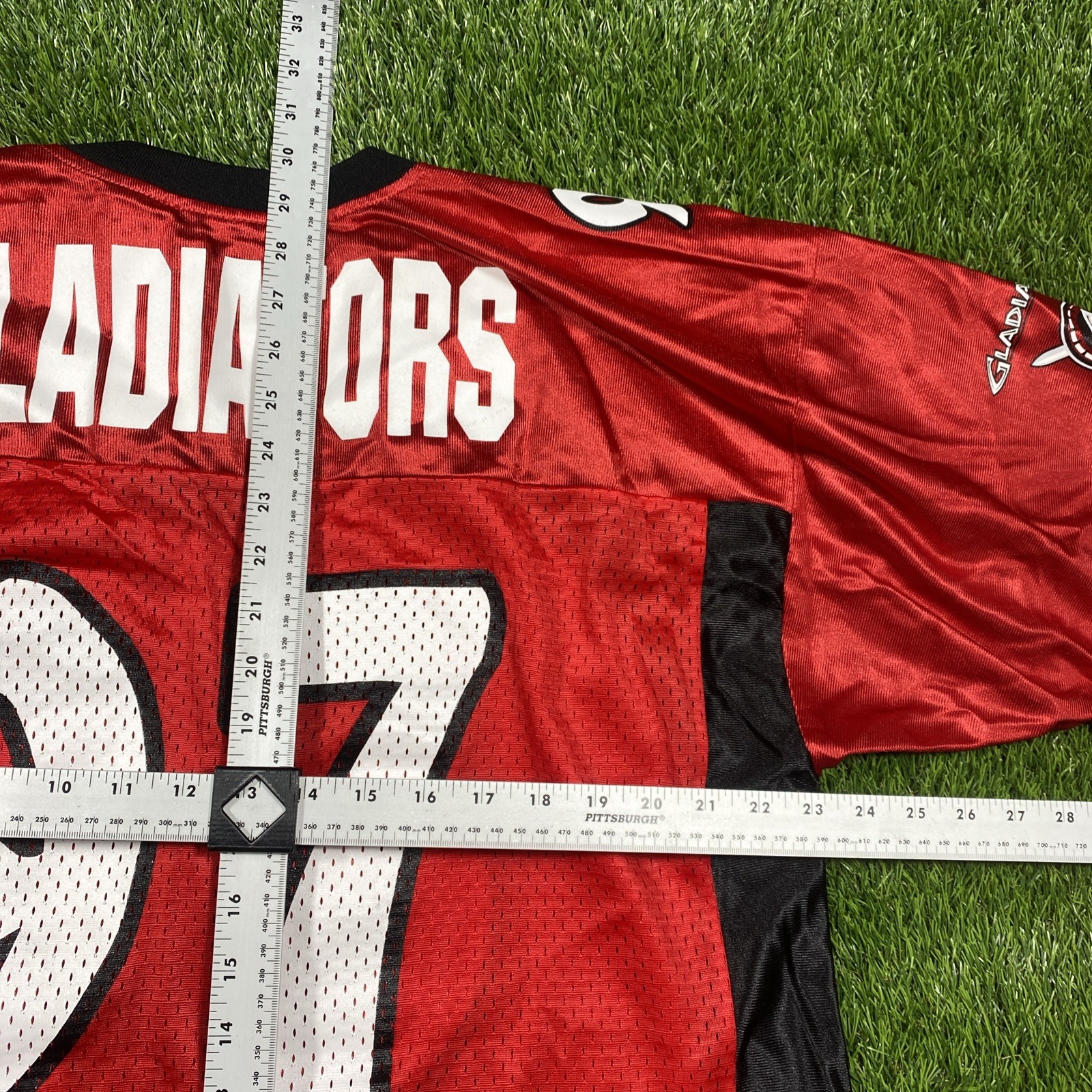 Las Vegas Gladiators Arena Football Jersey Mens Large Red #97 Majestic