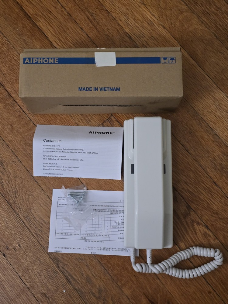 Aiphone VC-K Intercom Audio Handset White