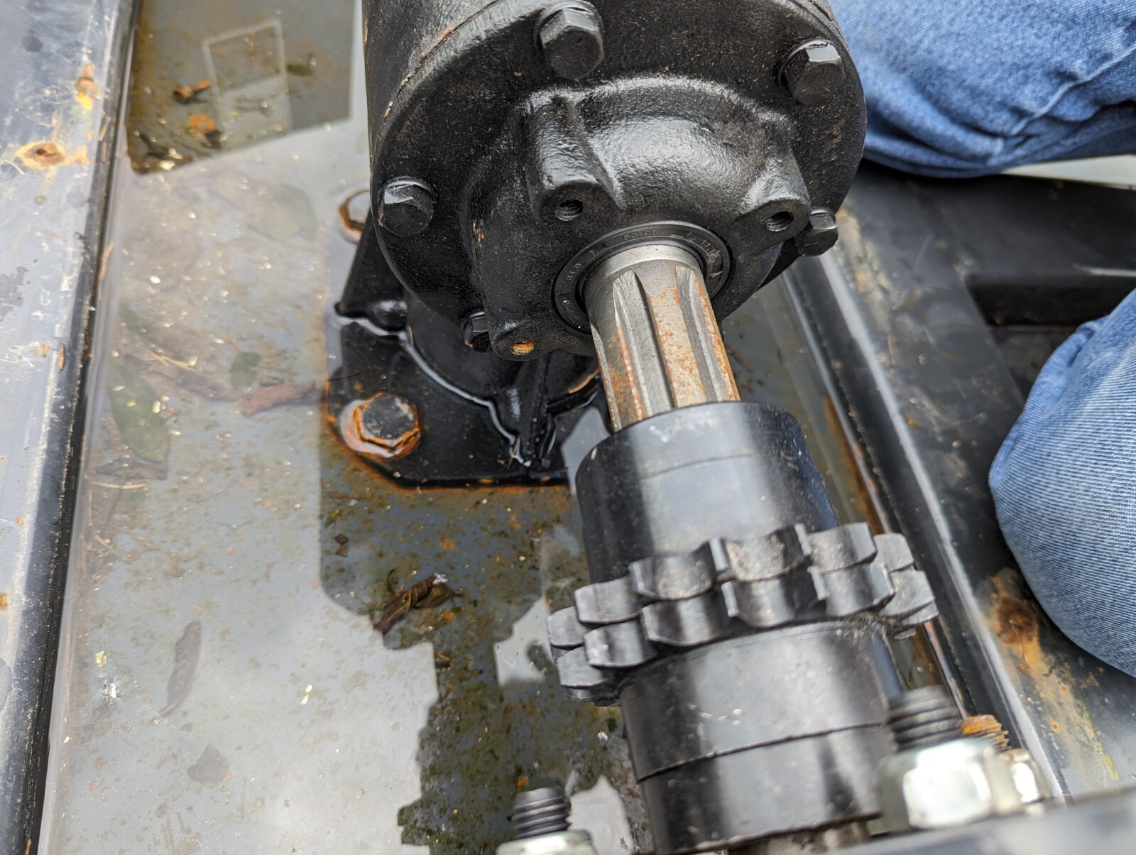 JCT AGT Wolverine Mower King brush Cutter Gear Box Coupling