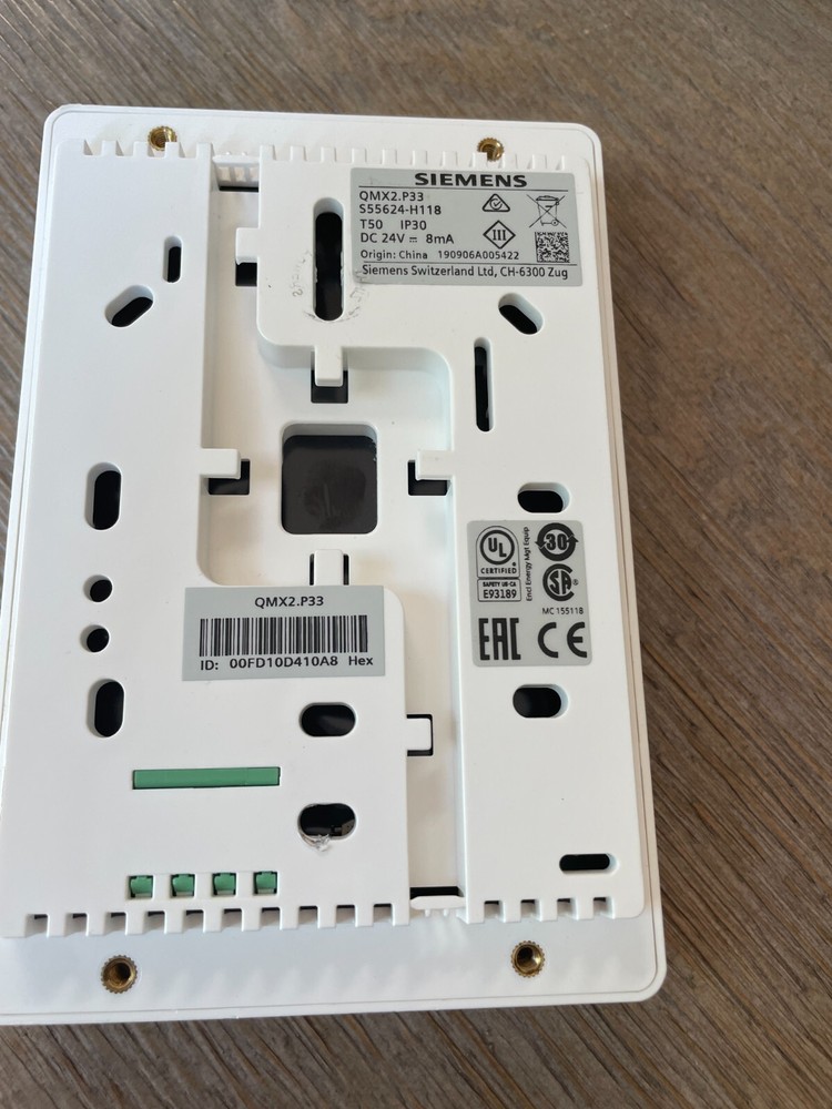 Siemens QMX2.P33 Room Unit