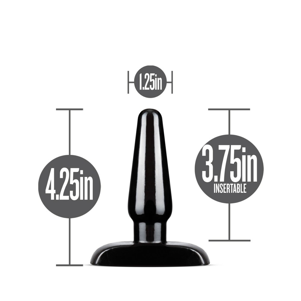 Eden 4.25" Long, 1.25" Width Small Smooth Beginner Anal Butt Plug