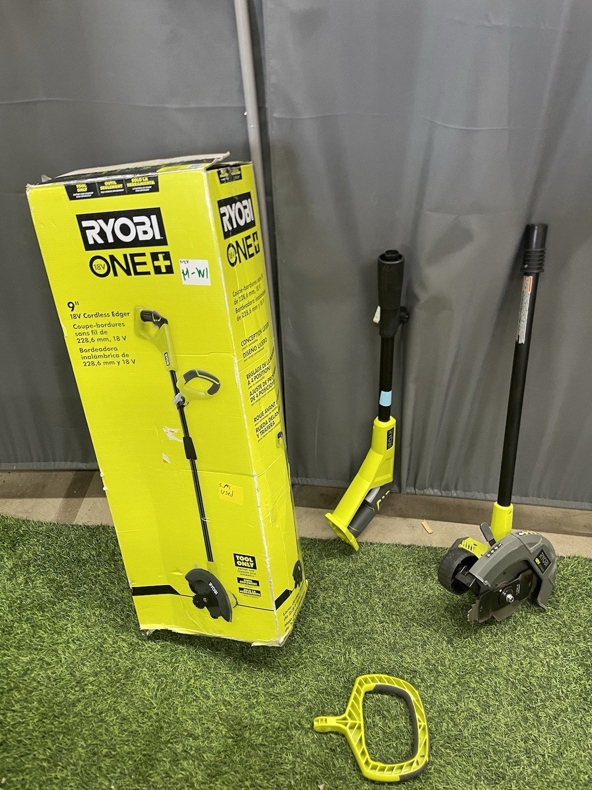 Ryobi P2300A 18-Volt Lithium-Ion Cordless Edger (Tool-Only)USED