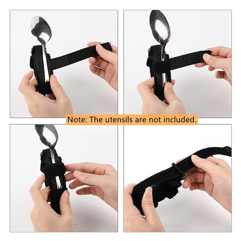 Universal Cuff Adaptive Utensil Holder Strap for Black