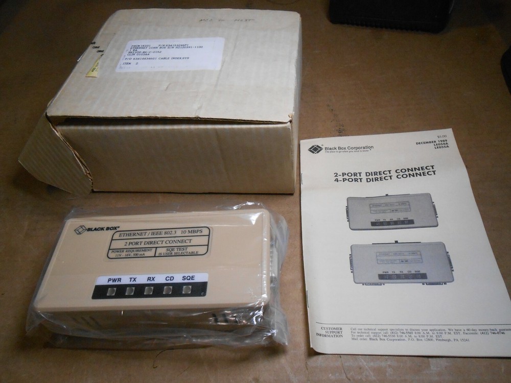 BLACK BOX 2 PORT DIRECT CONNECT- LE054A