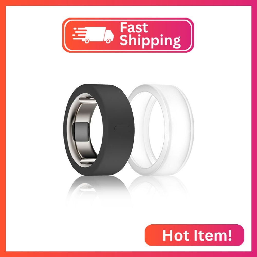 BandSmith Silicone Ring Cover Compatible with Oura Ring Protector, Elastic Case