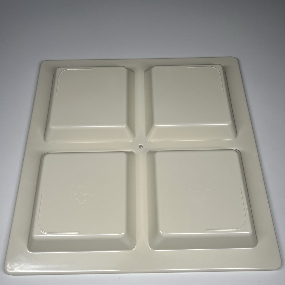 Nora Fleming Retired MEL01 Melamine Square Divided Section Server NIB