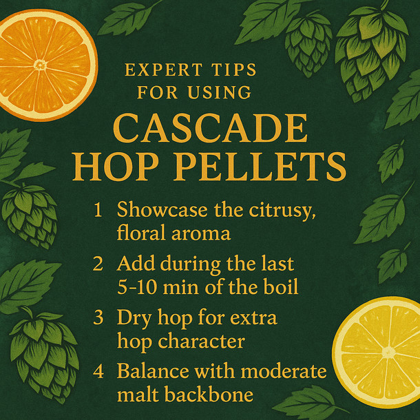 YCH Hops Cascade Hop Pellets 1 oz