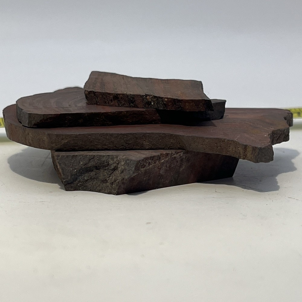 4 Pc Jaspilite Slab Taconite Stone Red Jasper Hematite Itabrite Display Cabbing