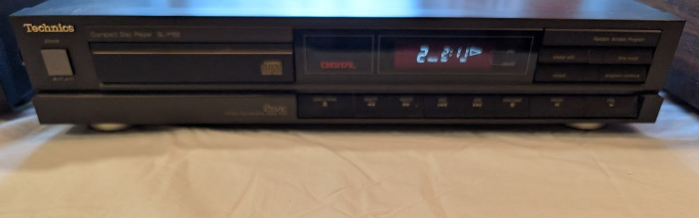 Technics SL-P150 Compact Disc CD Player TESTED Japan 1988