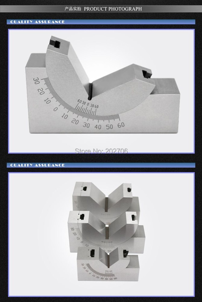 Precision Micro Adjustable V Block Milling Setup 0 To 60 Degree Angle Gauge Tool