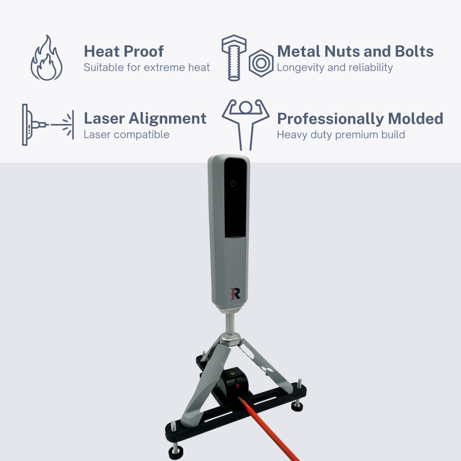 Rapsodo MLM2PRO Alignment And Leveling Stand - Heat Proof (Laser Included)