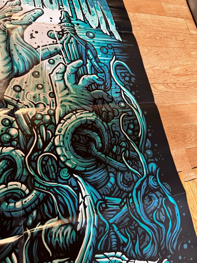 Killswitch Engage 2-Sided Original Poster 30x22 RARE