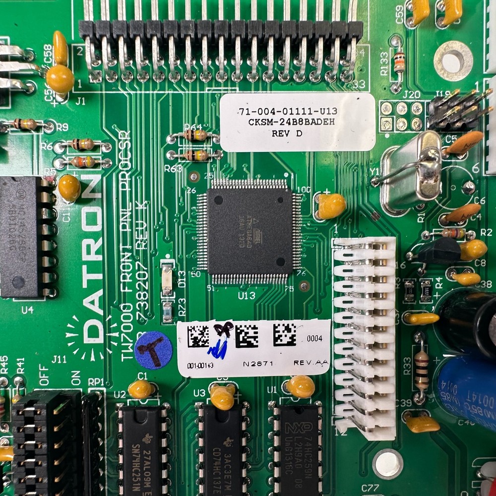 Datron TW7000 Front PNL Processor Board 001-00143 For Datron RT7000/TW7000