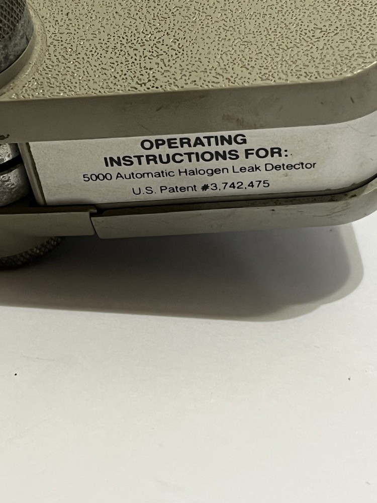 TIF 5000 Automatic Halogen Detector Leak with Pouch 5000