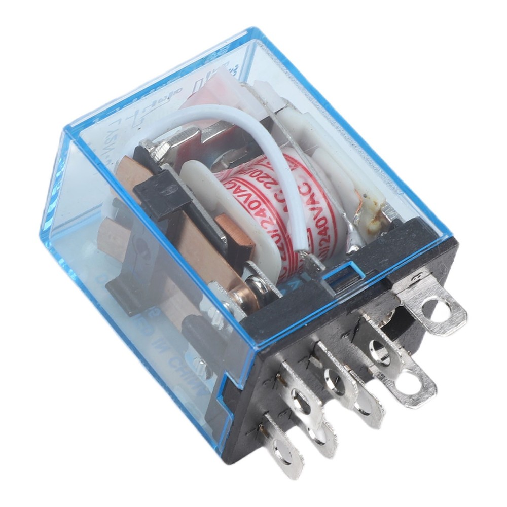 Efficiently Designed LY2N J Relay with Socket Base Operating at 220VAC/240VAC