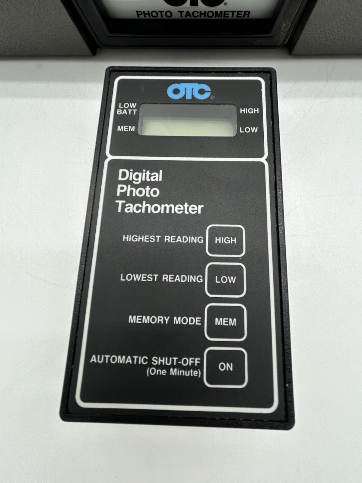 OTC Tools 3344 PHOTO TACHOMETER TESTED WORKING NO INSTRUCTIONS