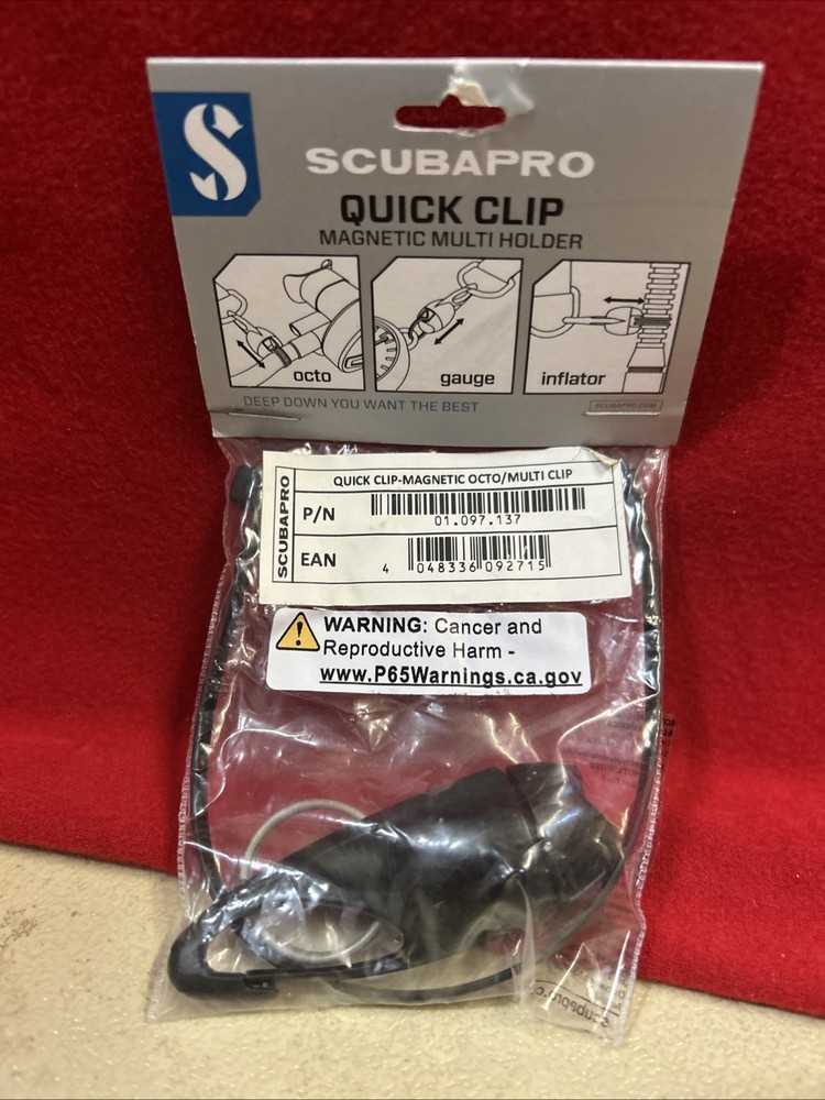 Scubapro Quick Clip - Magnetic Octo / Multi Clip