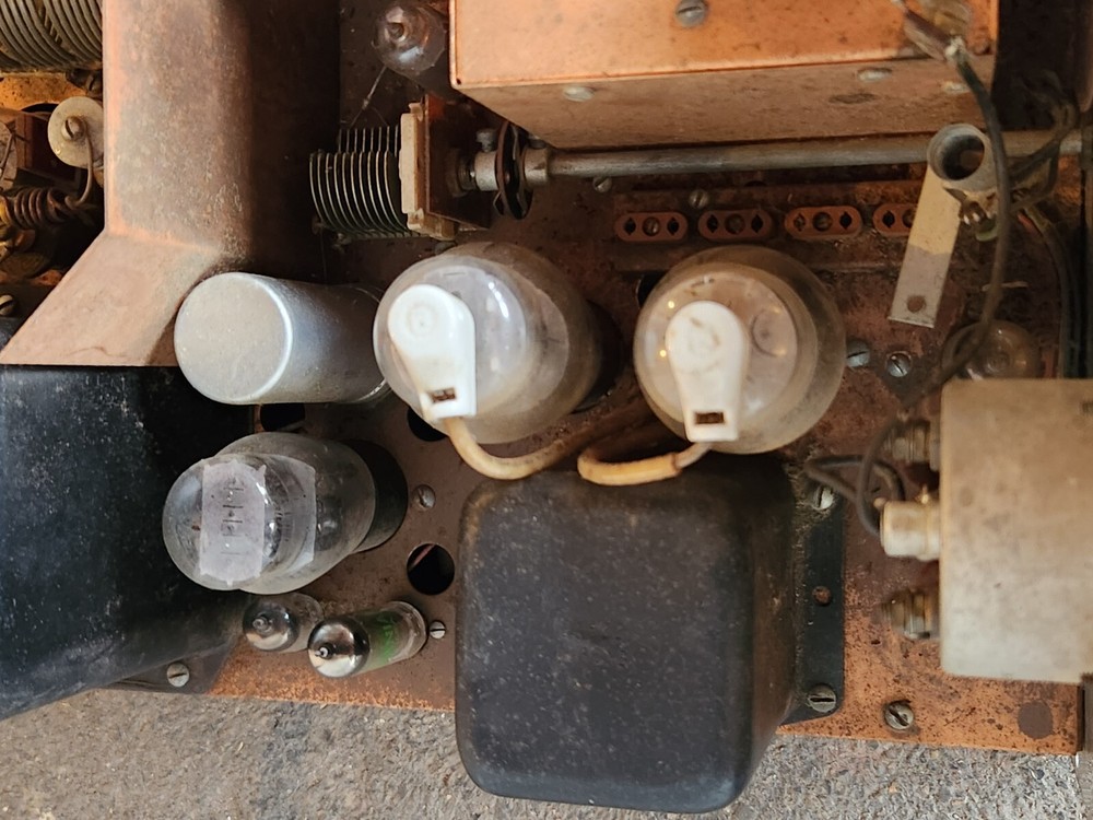 Vintage Heathkit DX-100 AM CW Ham Transmitter For Parts