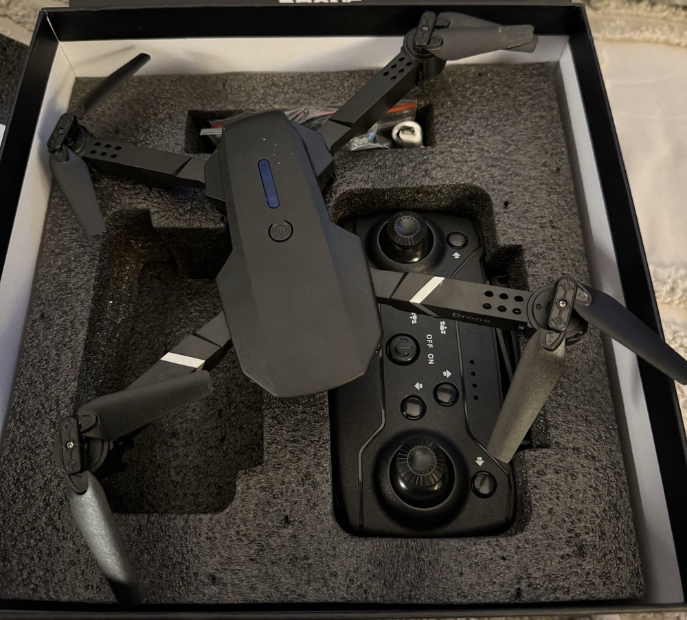 YOMI LF620 Foldable Quadcopter Drone w/ Camera, Obstacle Avoidance Gray