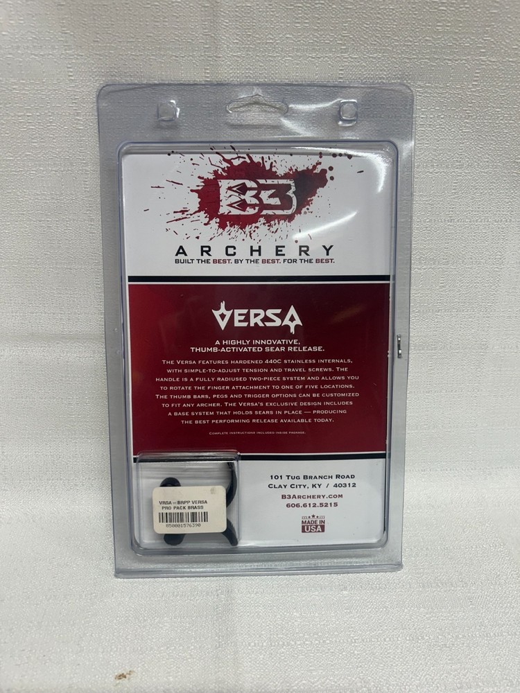 B3 Versa Release