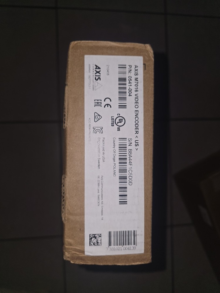 AXIS M7016 VIDEO ENCODER