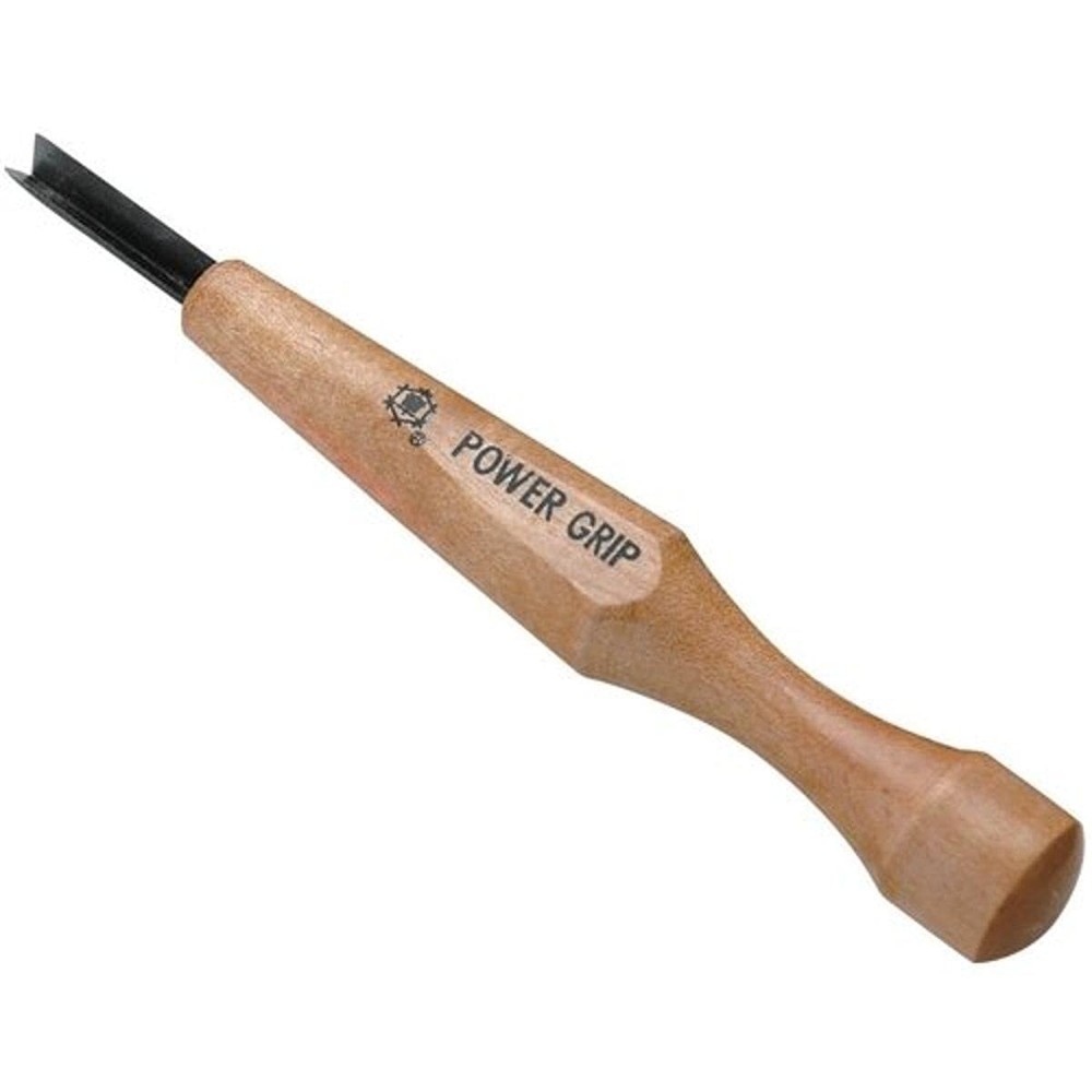 Akira Miki Power Grip Chisel, Triangle, 0.2 inch (4.5 mm) Medium