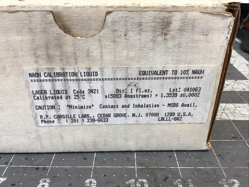 Noah Calibration Liquid Laser Liquid Code 3421(11 Full Bottles) (LE06L)