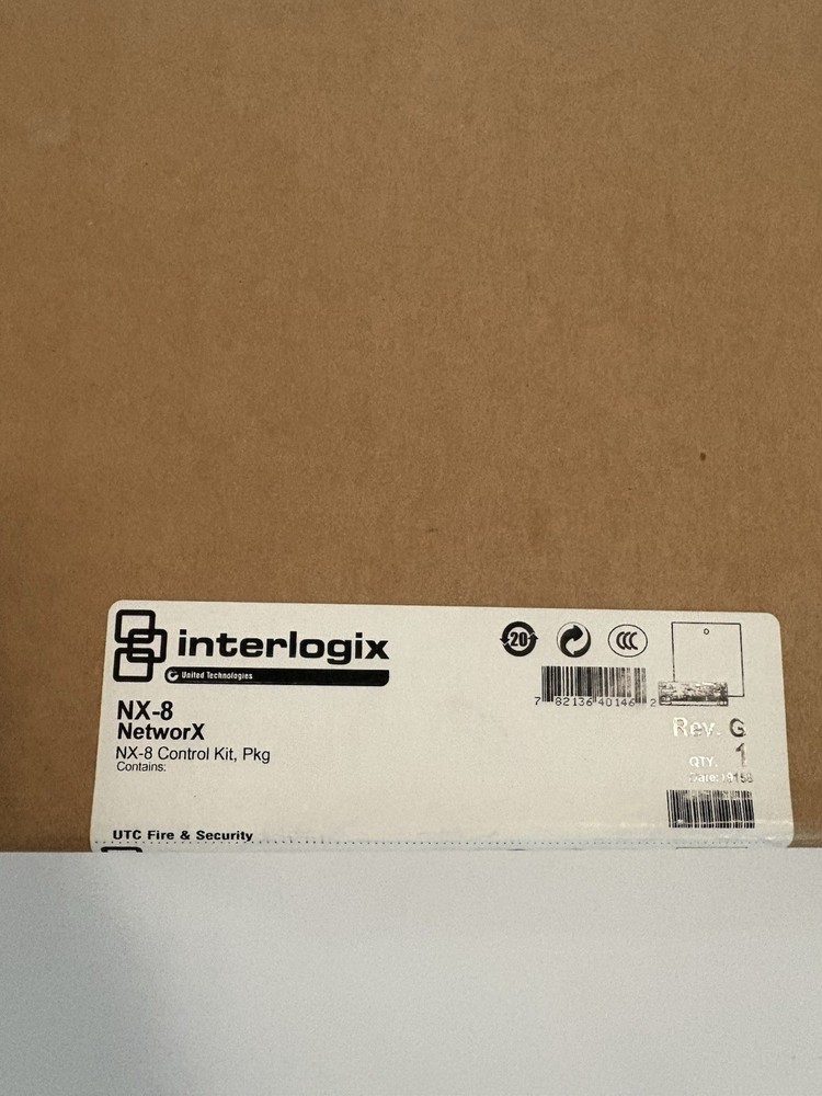 GE Interlogix NX-8 Control Kit Pkg