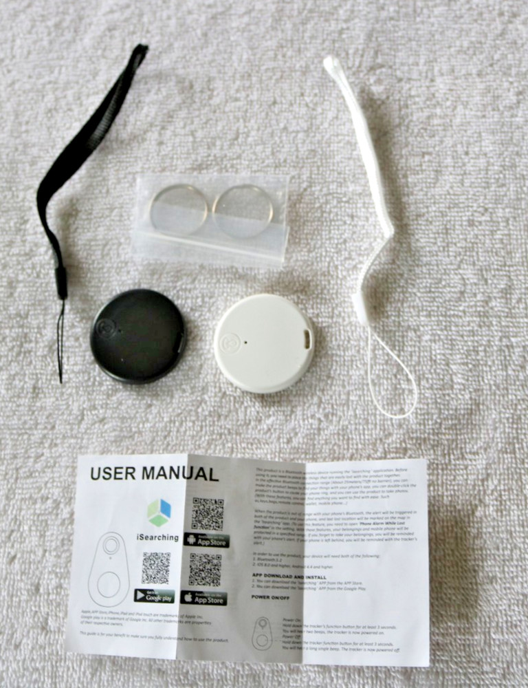 Bluetooth Mini Tracking Air Key Tag Child Pet Finder Tracker Location Device