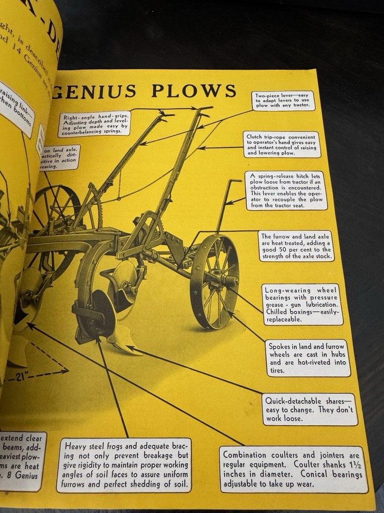 McCormick-Deering - Tractor Plows Catalog 31 Pg