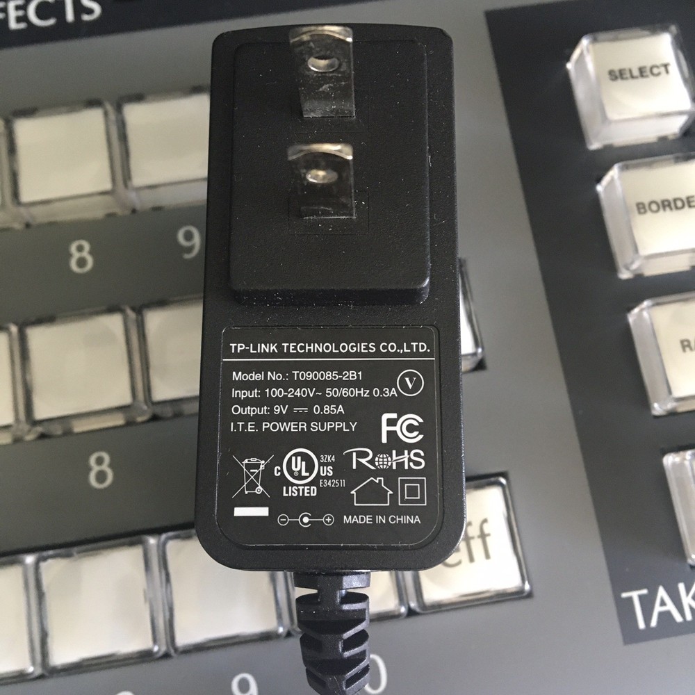 ECHOlab Production Switcher Model DV-5 Production Switcher **Untested**
