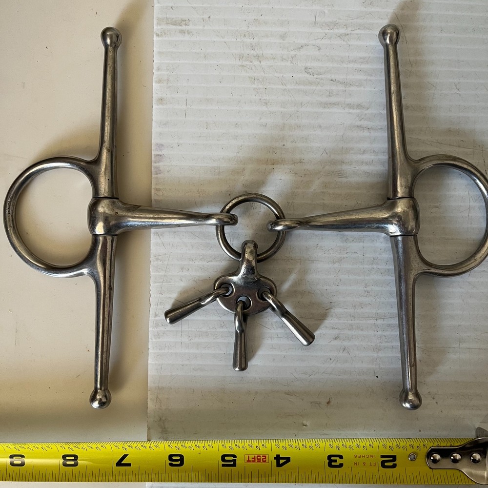 Coronet Full Cheek Bit w/Copper Rollers