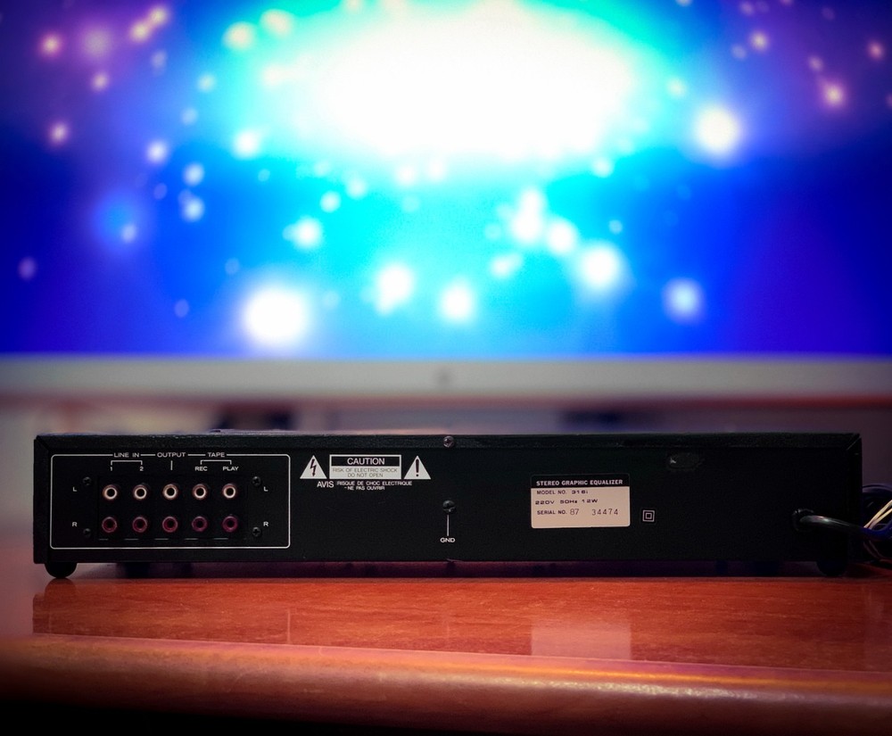 SONICO EQ35 🌈RaRe🌈 Vintage Stereo Equalizer