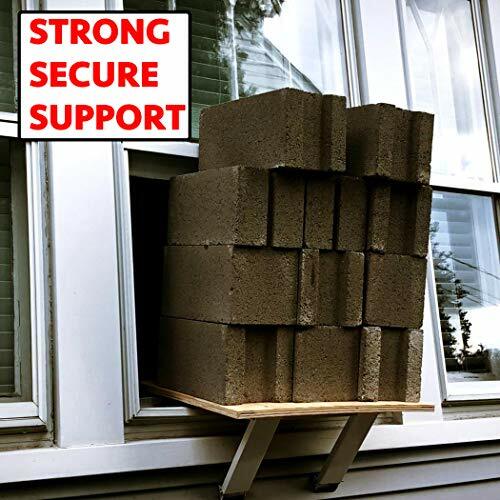 ALPINE HARDWARE Drill-Less Universal Window Air Conditioner Bracket - Window AC