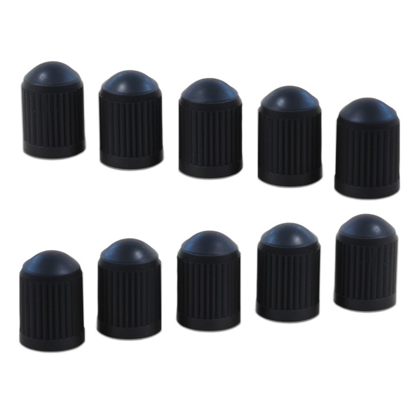 New 100 Pcs Plastic Car Tire Rim Valve Stems Wheel Tyre Air Caps Dust Cover