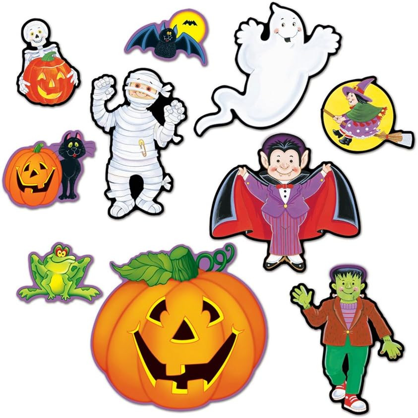Assorted Halloween Cutouts