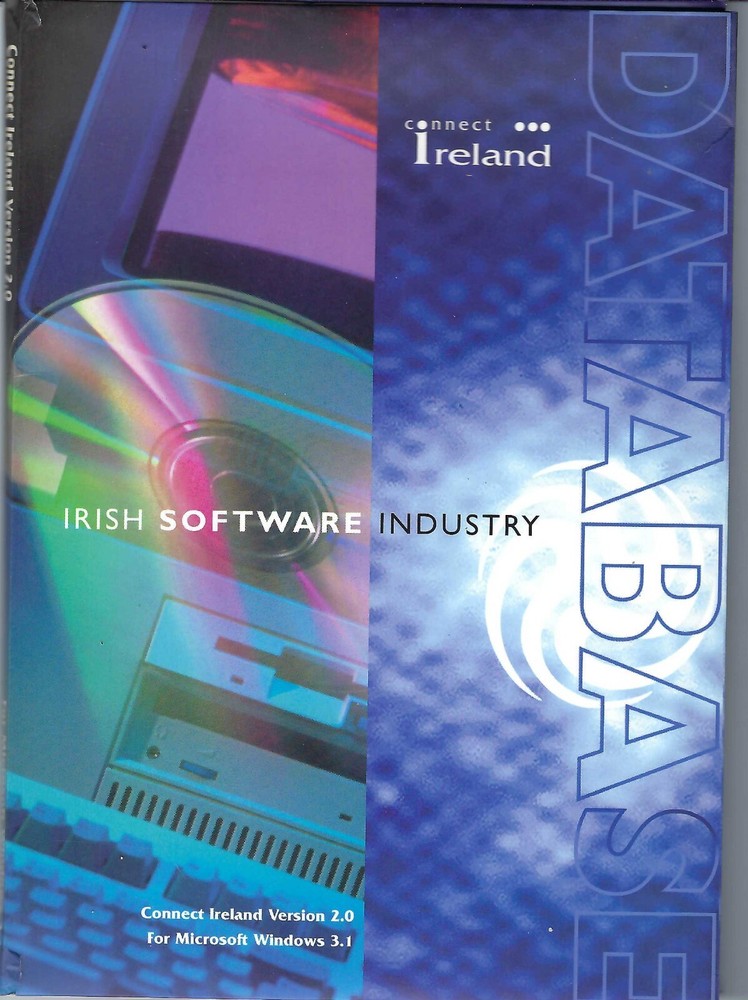 ITHistory (1995) IBM PC Software: Connect Ireland V2.0 Database Software Ind OF